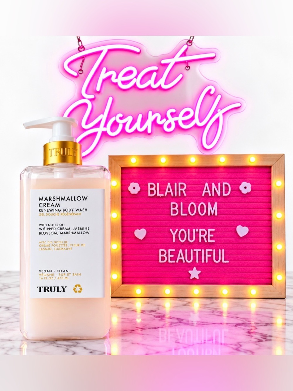 Truly Beauty Marshmallow Cream Renewing Body Wash-Discontinued
